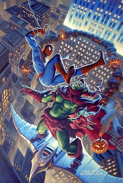 <p>The Brothers Hildebrandt - Copyright Marvel</p>