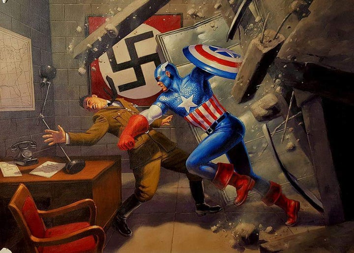 <p>Greg Hildebrandt - Copyright Marvel</p>