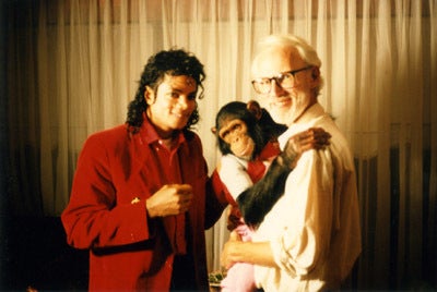 <p>Greg Hildebrandt and Michael Jackson - Spiderweb Gallery</p>
