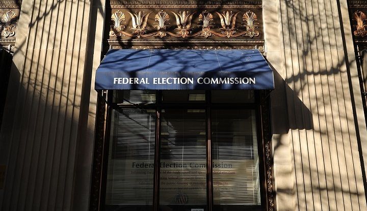 The Federal Election Commission headquarters in Washington, DC 
