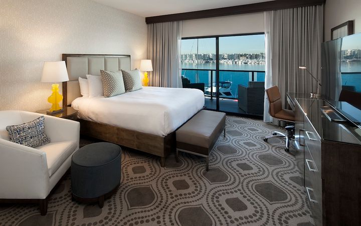 Marina Del Rey Hotel - Guest Room