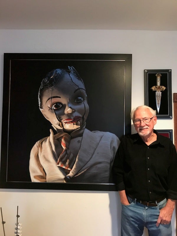 <p>Greg Hildebrandt at his home in NJ - Photo Credit: Cindi Merklee</p>