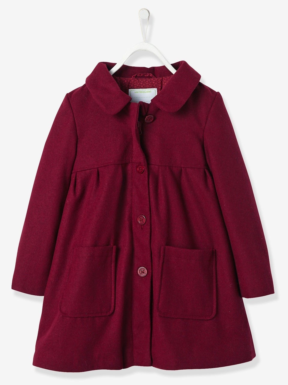 Vertbaudet: Girls' Wool Coat