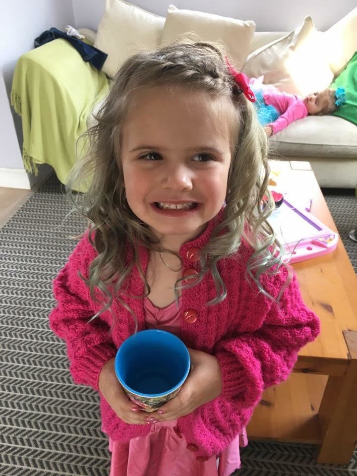 Four-year-old Olive wanted to raise money for her local animal sanctuary.