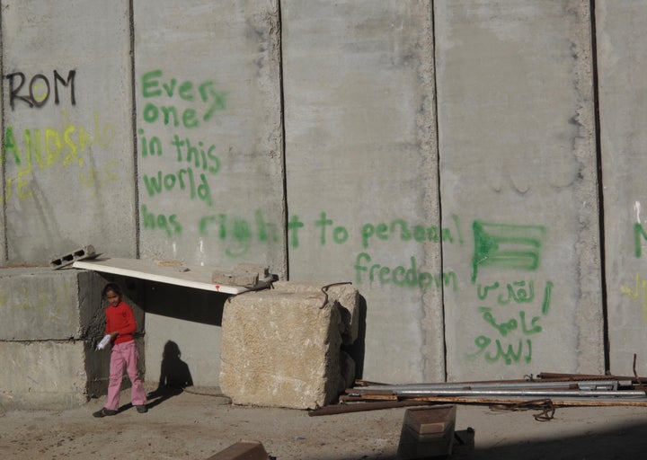 <p>The Wall in the West Bank and East Jerusalem</p>