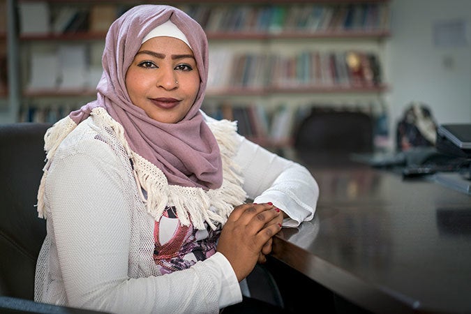 <p> Abla Al Hajaia.</p>