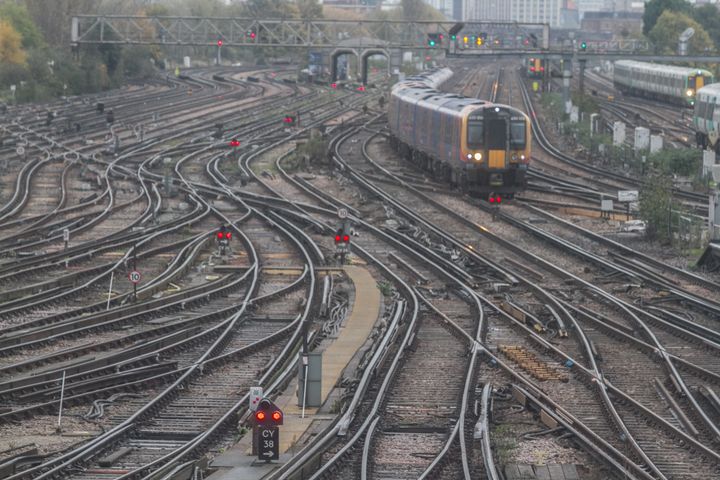 A train braking can produce huge quantities of particle pollution