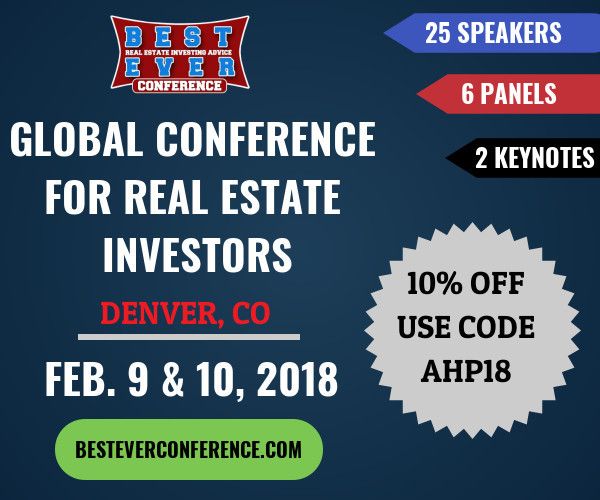 Interested in attending the Best Ever Conference? Use promo code “AHP18” at checkout and receive 10% off the ticket price!
