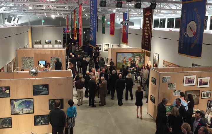 <p>Wende Museum’s opening celebration at its new home in Culver City at The Armory. Photo by Edward Goldman.</p>
