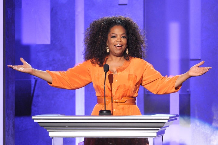 Oprah Winfrey at the NAACP Awards