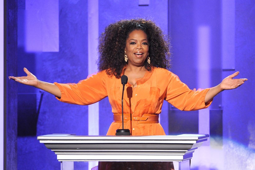 Oprah Winfrey at the NAACP Awards