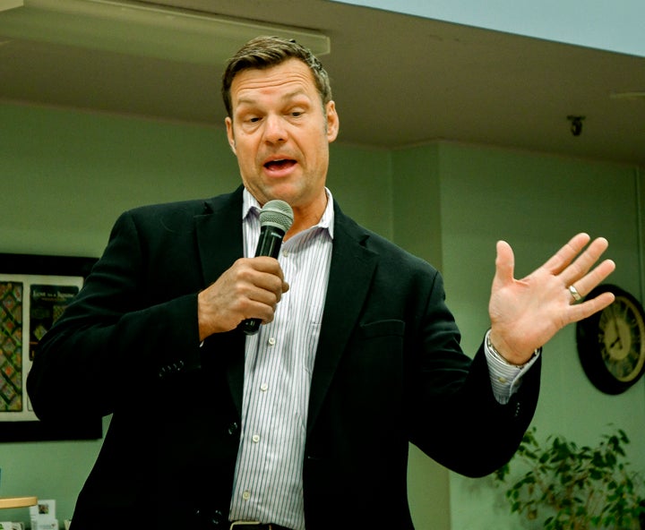 Kansas Secretary of State Kris Kobach had indicated the Department of Homeland Security would take over the work of the voter