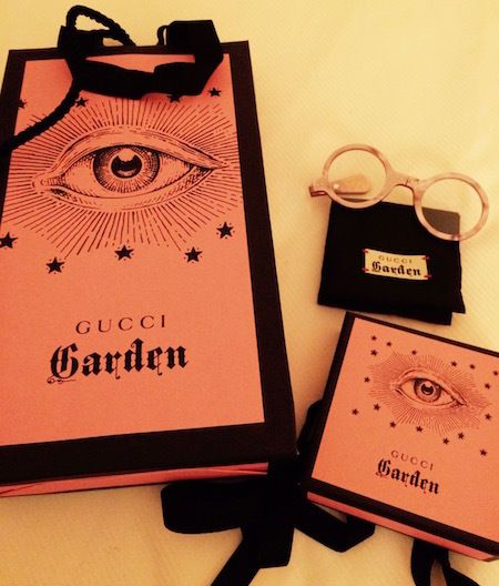 The Gucci Garden giveaway...
