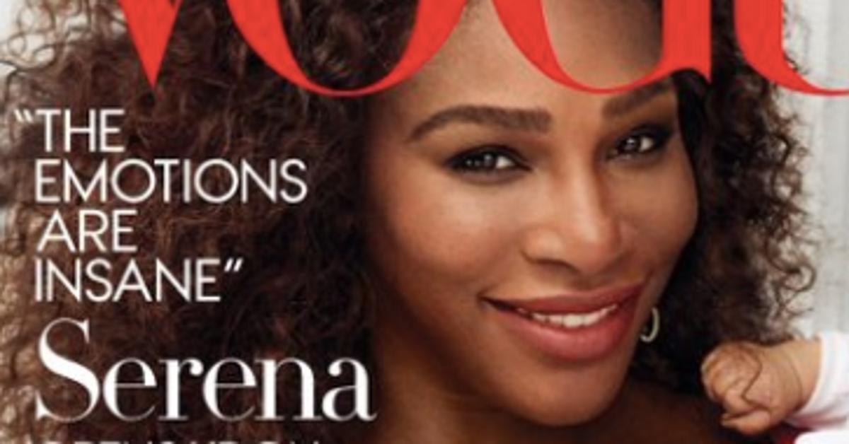 Serena Williams Covers Vogue With Her Baby Girl, Alexis Olympia