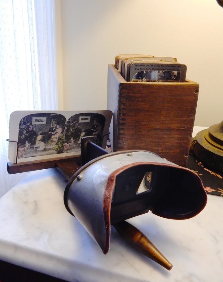 Stereopticon at Sparta Historical Society Museum, Sparta NJ