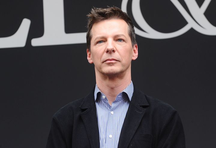 Actor Sean Hayes said his mom is now extremely supportive despite her initial response to hearing he is gay.