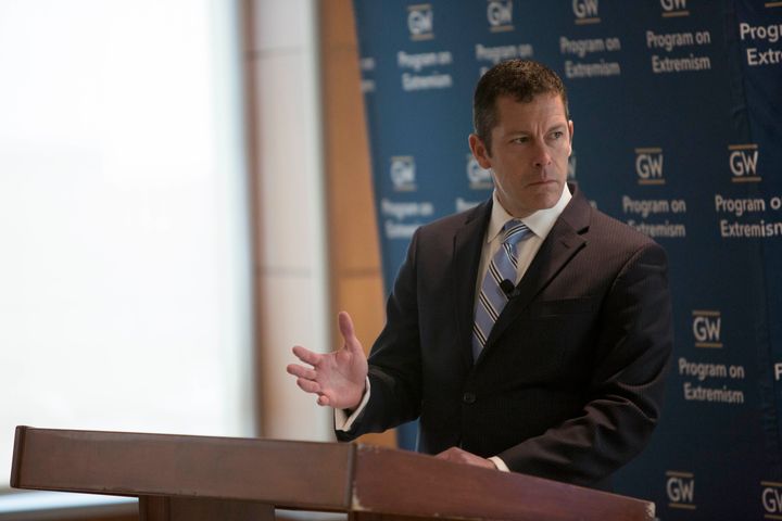 Thomas Brzozowski, the Justice Department’s counsel for domestic terrorism matters, spoke at an event at George Washington University this week.
