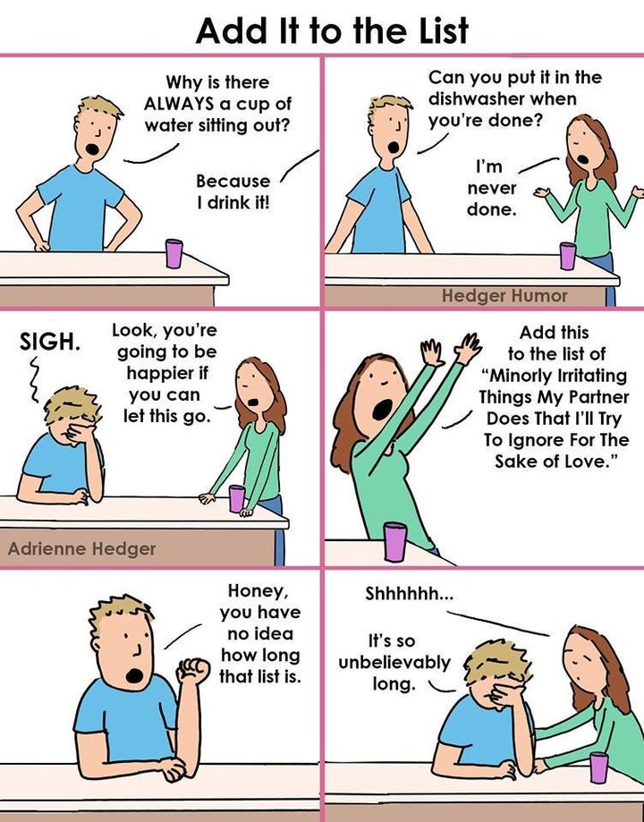 Every couple is familiar with The Cup.