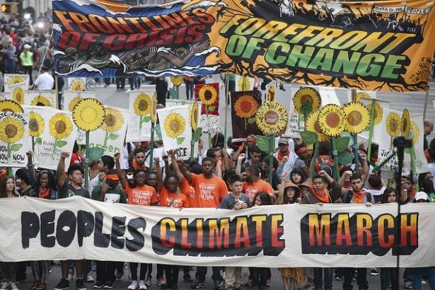 The People’s Climate March in New York