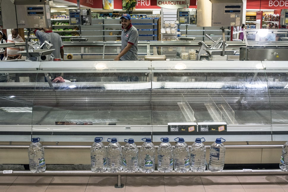 Photos Of Empty Grocery Shelves Show Dire Situation In Venezuela HuffPost