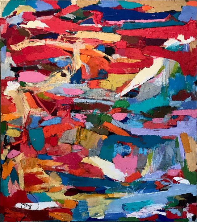 <p> Michael Hedges <em>Orient Express</em>, 2017, Oil on linen canvas, 70 x 60 in. (177.8 x 152.4 cm).</p>