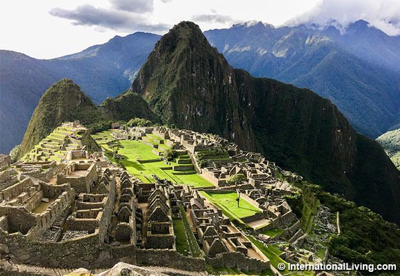 Inca ruins of Machu Picchu, Peru.