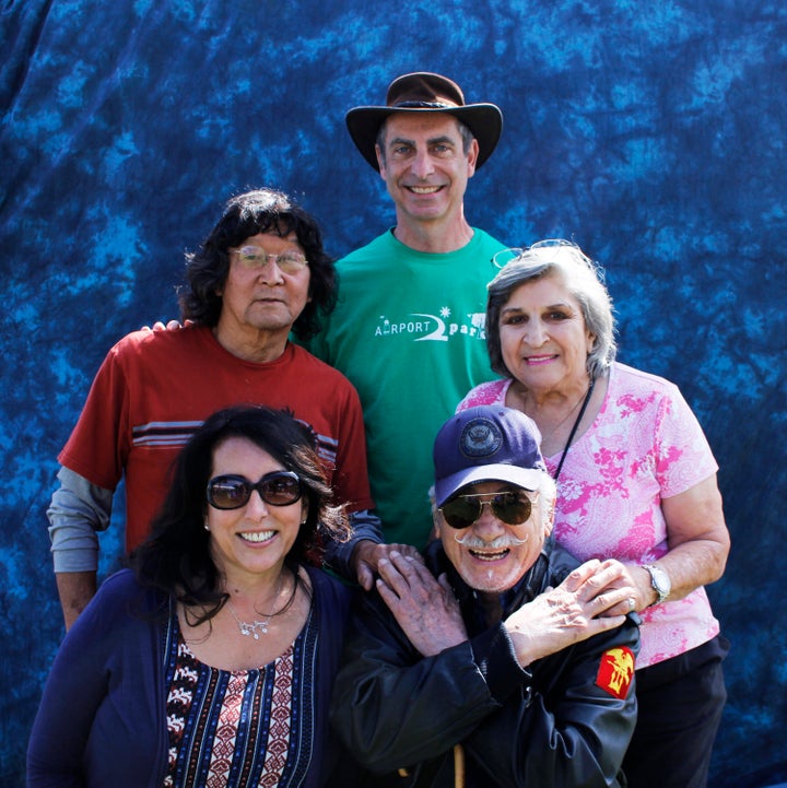 Random strangers meet as part of Santa Monica’s Community Photo Project, which seeks to raise awareness of the importance of community connectedness in creating civic well-being.