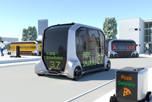 Toyota’s e-Palette could be the delivery vehicle of the future.