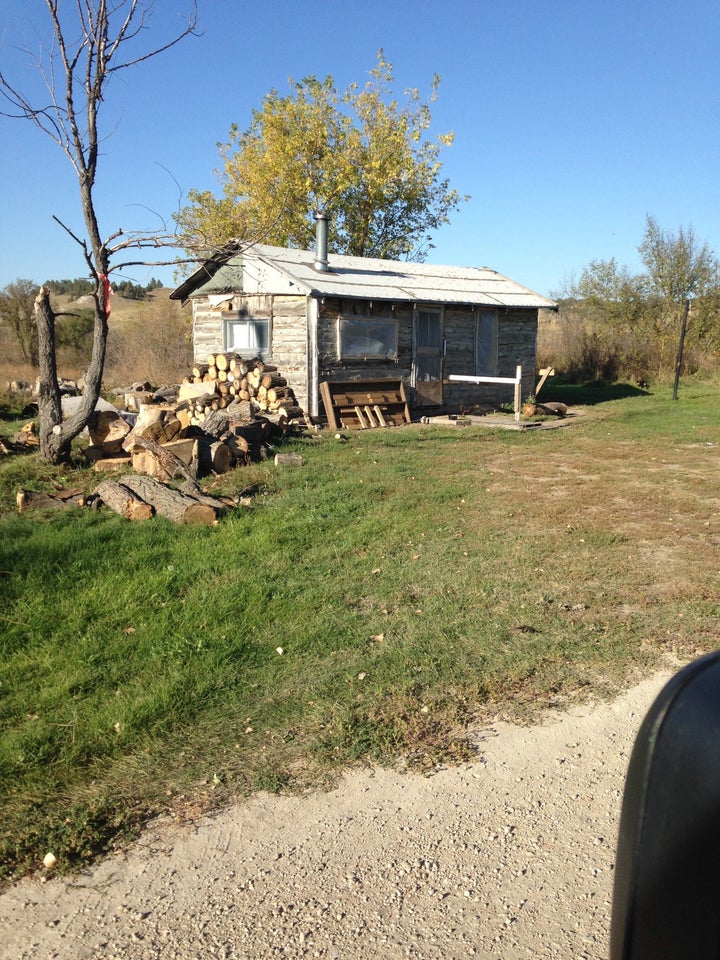 Many of the homes on Pine Ridge Indian Reservation are nothing more than one room and aren't equipped to withstand freezing temperatures.