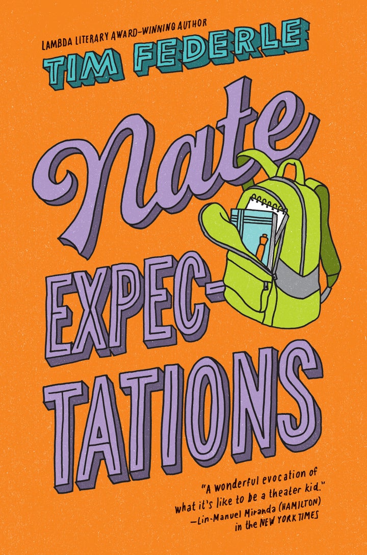 Federle's new middle-grade novel, Nate Expectations, is due out Sept. 18. 