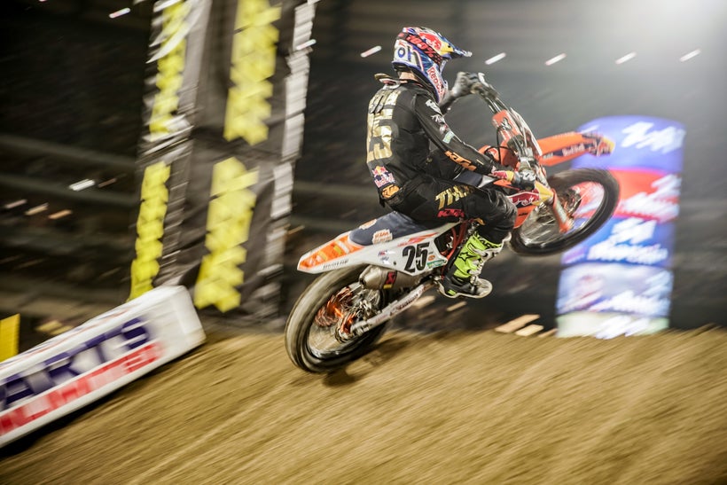 Marvin Musquin rode away with his first Anaheim 1 win and a jump start on the championship points for 2018.