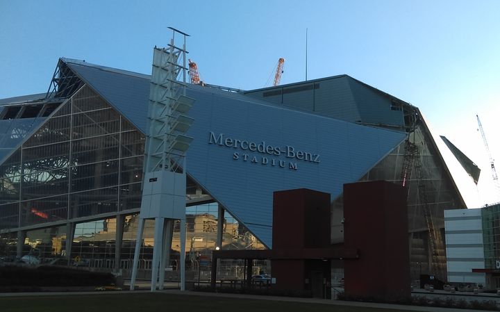 Mercedes-Benz Stadium in Atlanta