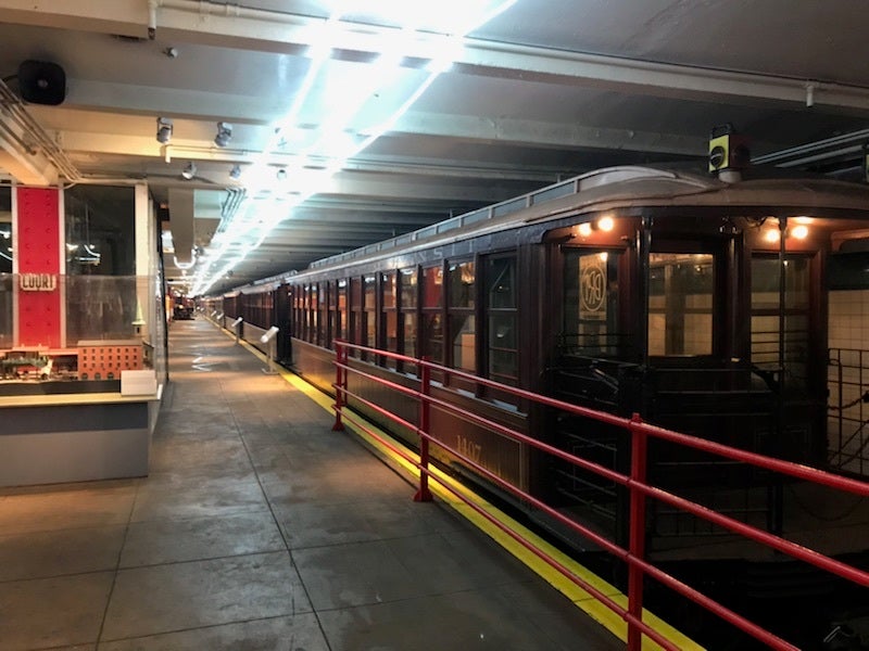 A century-old Brooklyn trolley car