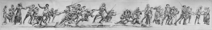 <p>A Soldier’s Journey - Conceptual Drawing</p>