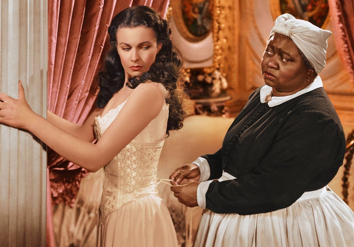 McDaniel in the 1939 film "Gone With The Wind," alongside British actress Vivien Leigh.