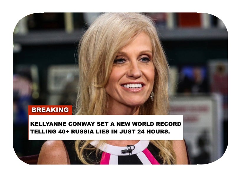Kellyanne Conway has unique and specific knowledge of secret Team Trump Russia meetings...But lies to protect President Trump