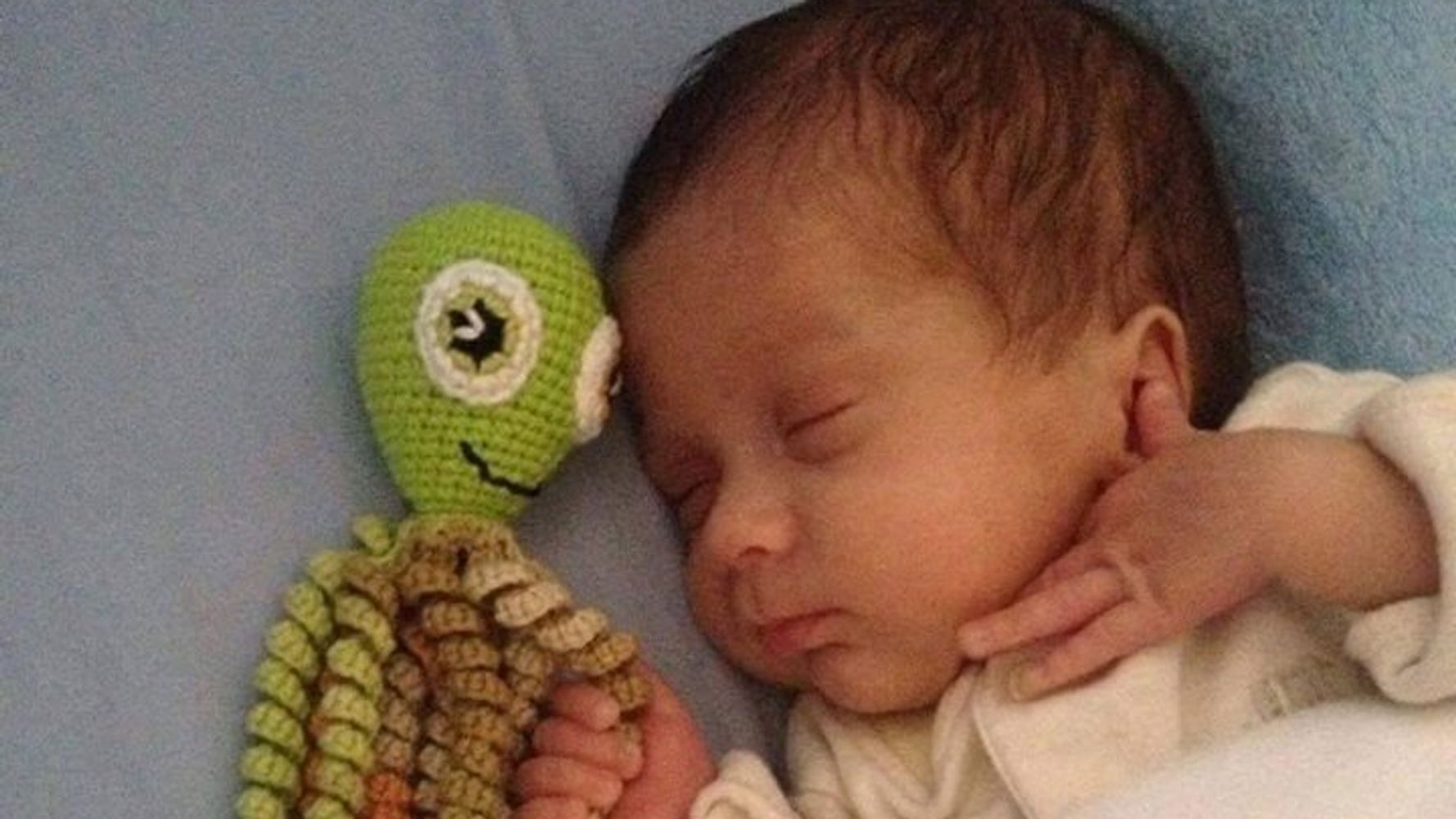 Crochet octopus discount for premature babies