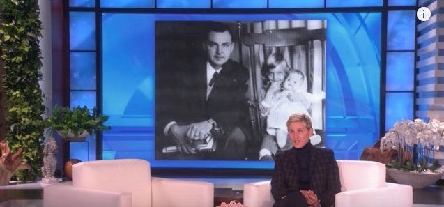 Ellen DeGeneres paid a tribute to her late father on her show this Thursday.