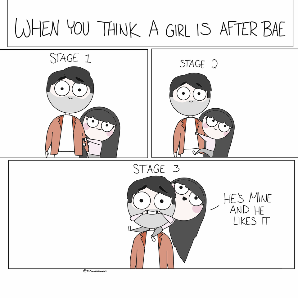 11 Comics That Capture Cute Quirky Moments All Couples Can Relate To Huffpost Life