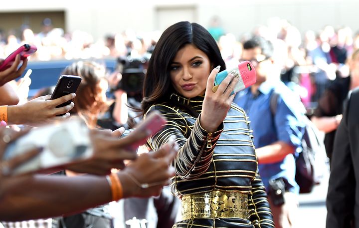 Kylie Jenner, the selfie queen. 