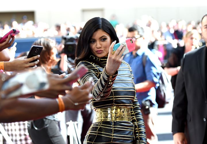 Kylie Jenner, the selfie queen. 