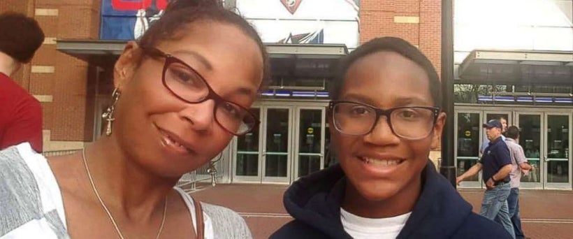 Tanisha with her son Nathan