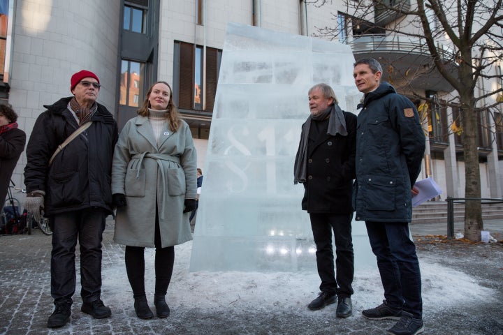 The Oslo Court in Norway where a trial has been taking place after the Norwegian government was sued by climate activists.