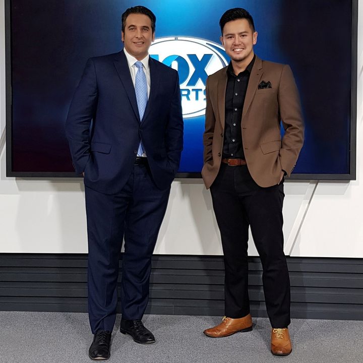 Italo Zanzi, Executive Vice-President and Managing Director, Sports, Asia and the Middle East, FOX Networks Group with Herbert R. Sim.