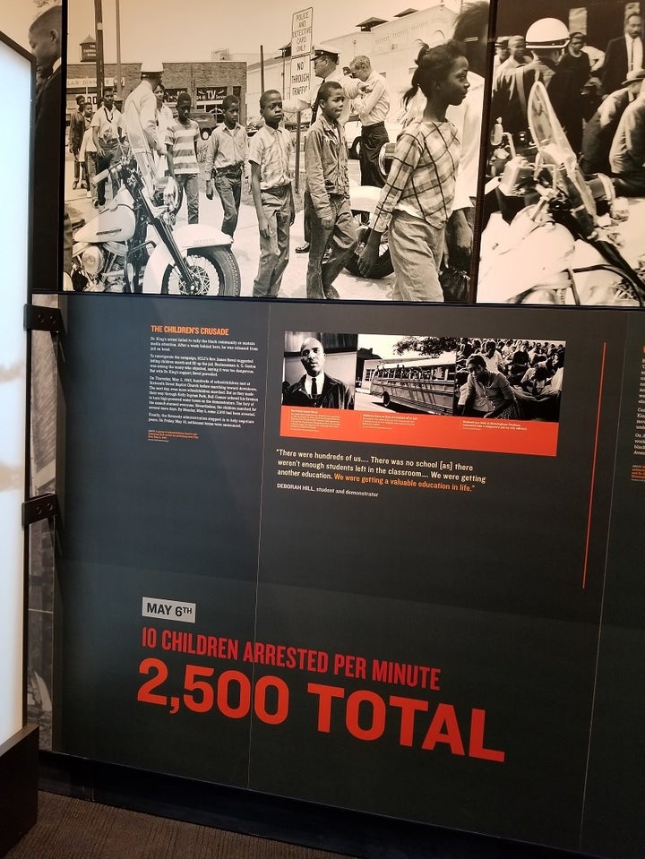 <p><em>1963 Birmingham Children’s March</em>, National Civil Rights Museum - Memphis</p>
