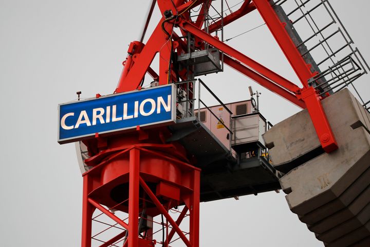 Construction firm Carillion took steps to enter liquidation on Monday, risking thousands of jobs