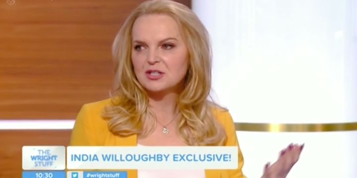 India Willoughby on 'The Wright Stuff'