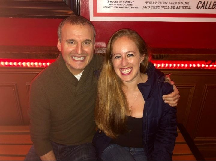 Phil Rosenthal and Stacy Slotnick at The PIT.