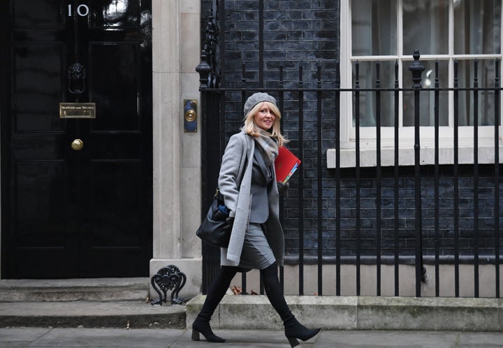 DWP secretary Esther McVey