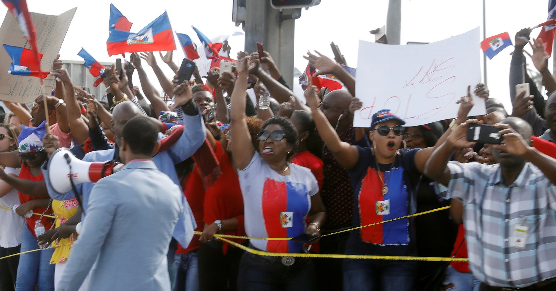 Haitians In Florida Protest Trump S Shithole Comments